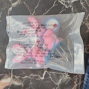 Energizer Bunny Promotional Corn Cob Picks - 1 Pair Holders Handles new